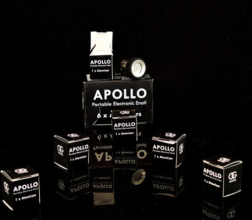 6 pc OG Vapes Apollo Portable Electronic eNail Atomizer | Outer Limit Sales - 1580
