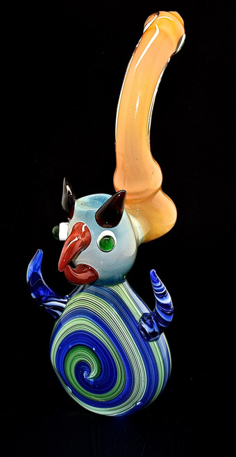 Smoking Bubbler Reversible colorful Water Pipe