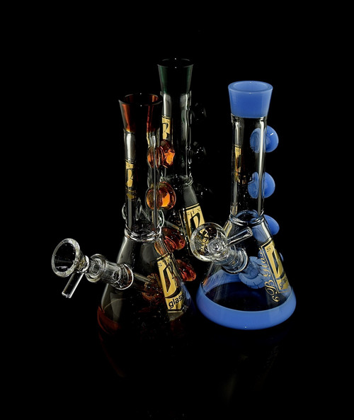 6B GLASS - Glass Bong Glass Pipes Smoking Bongs Mini Oil Rigs Bubbler Inline Percolator Water Pipe -628