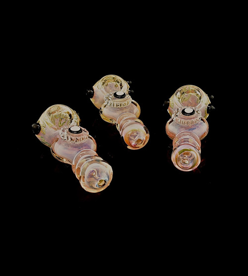 4" Beautiful Smoking Glass Pipe | Outer Limit Sales-141