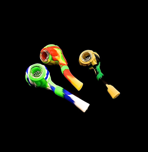 Silicone Sherlock Pipe 6"| Outer Limit Sales-1297