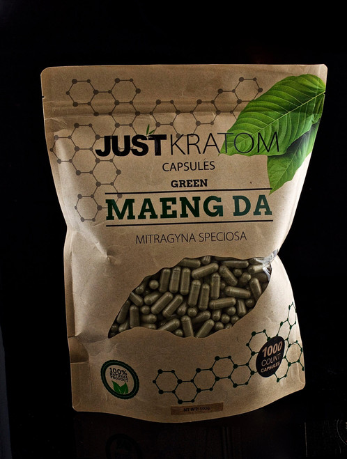 Just-Kratom Maeng-Da Green Capsules-918