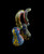 Outer Limit Sales The "Frit Fusion" Bubbler 8" Bowl Pipe-1502