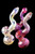Large Dart Frit Sherlock Bubbler