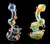 8" Fumed Infinite Stone Water Glass Bubbler Pipe 240g | Outer Limit Sales - 1593a
