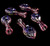 Pink Twist Chillum Glass Smoking Pipe - 3.5"-1162