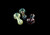 Color Changing Glass Pipe / Glass Smoking Pipe / Glass Pipes -456