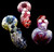 Twisted Color Hand Glass Pipe | Outer Limit Sales -1814