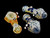 Flowers & Bees Pipe - Glass Floral Pipes - Beautiful Girly Pipe - Cute Handmade Pipe 5.5"-1865