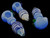 Slim Colorful Smoking glass Water Pipe Only for Outer Limit Sales -1951