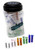 Tokers Colored Glass Tips Jar by DNA Glass-1421