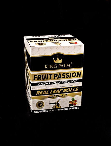King Palm Fruit Passion - 2 Mini Rolls - 20pk Display-940