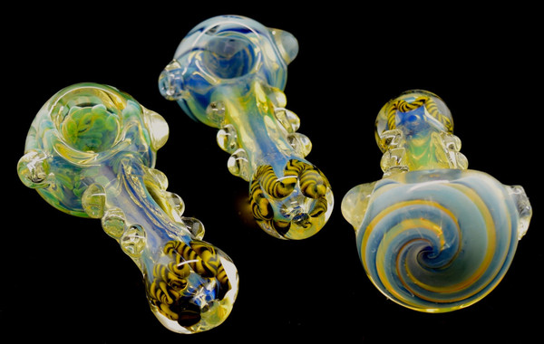 4.5 " Smoking Color Changing Smoking Glass Pipe-1812