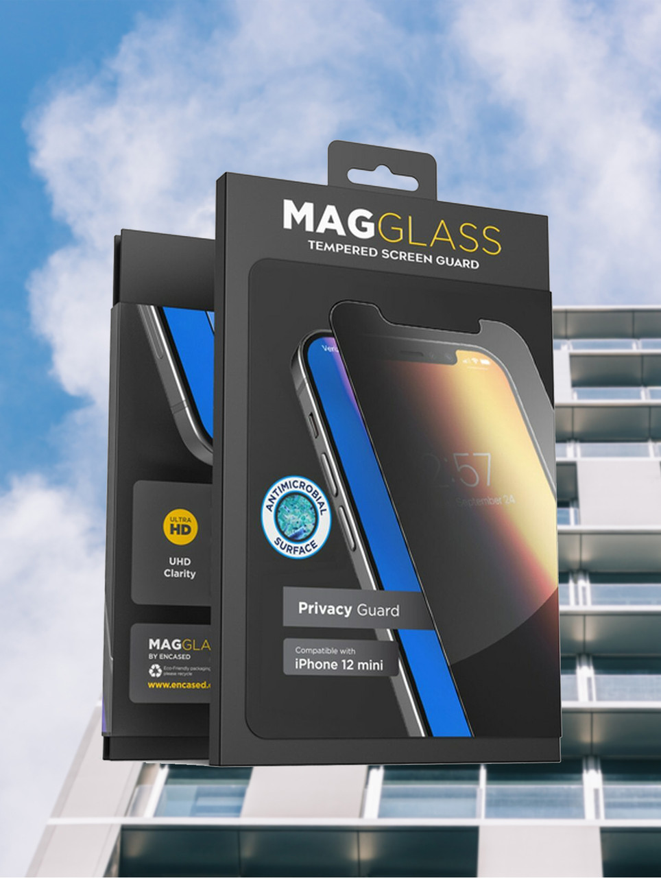 iPhone 14 Pro MagGlass Privacy Shield Screen Protector - Encased