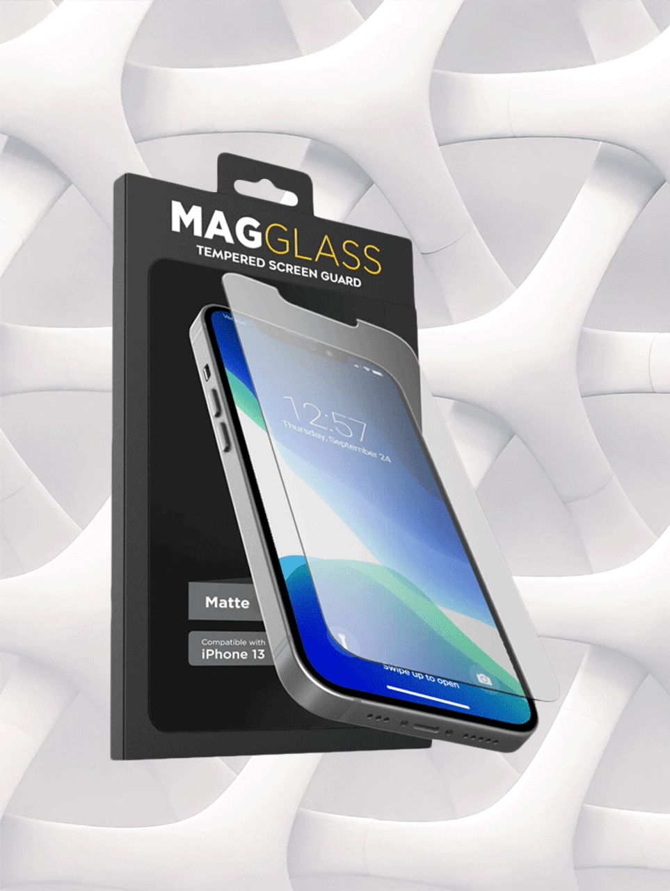 MagGlass iPhone 13 Pro Matte Anti-Glare Screen Protector - Encased