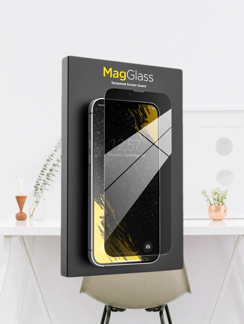 Encased MagGlass Privacy Shield Screen Protector for iPhone 14 Pro