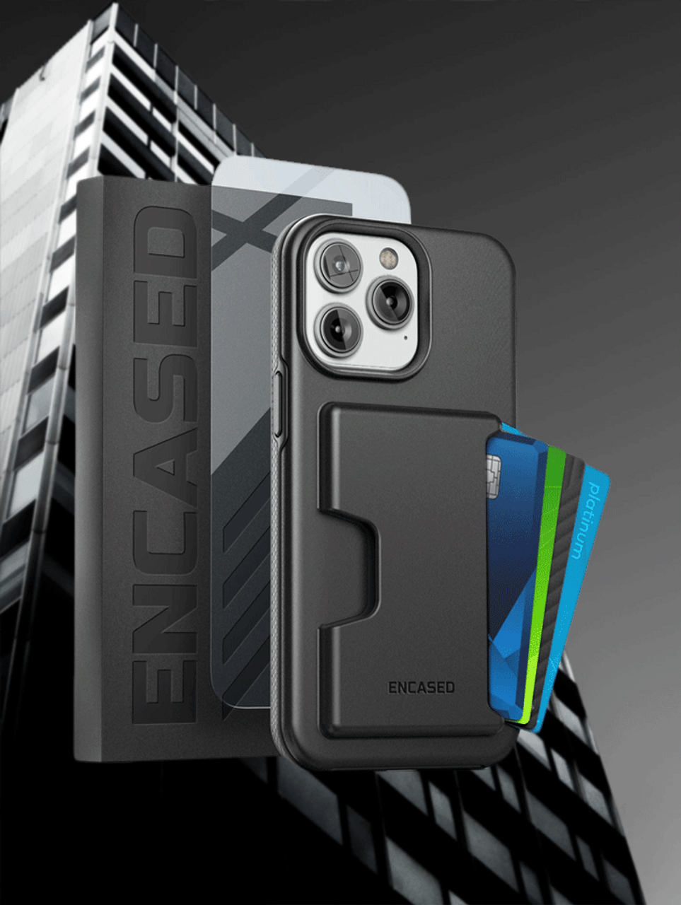 Encased iPhone 13 Pro Max Phantom Wallet Case