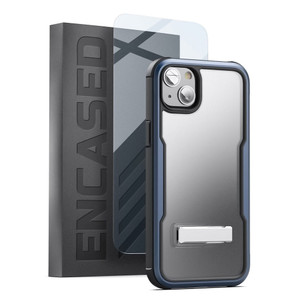 Encased Exos Armor Case with Screen Protector iPhone 14 Plus - Blue