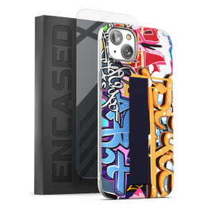 Encased Loop Case with Screen Protector iPhone 14/13 - Graffiti