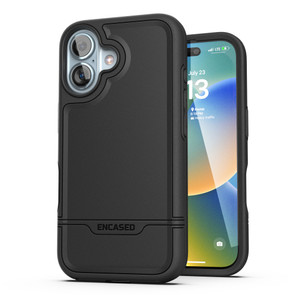 Encased Rebel MagSafe Case iPhone 16 - Black Encased Rebel MagSafe Case iPhone 16 - Black