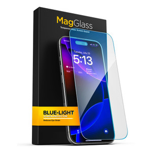 Encased MagGlass Blue Light Screen Protector iPhone 16 Plus - Clear Encased MagGlass Blue Light Screen Protector iPhone 16 Plus - Clear