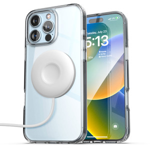 Encased MagSafe Clear Case iPhone 16 Pro Max with MagSafe Charger - Clear