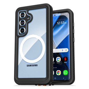 Encased Waterproof Case Samsung Galaxy S25+ Plus - Black Encased Waterproof Case Samsung Galaxy S25+ Plus - Black
