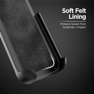 Encased ClearBack Case iPhone 17 Pro Max with Belt Clip Holster - Clear