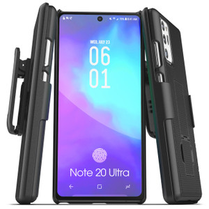 Encased Combo Case Samsung Galaxy Note20 Ultra 5G with Holster - Black Encased Combo Case Samsung Galaxy Note20 Ultra 5G with Holster - Black