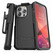 Encased Rebel Case iPhone 13 Pro with Belt Clip Holster - Black