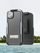 Encased Exos Armor Case iPhone 14/13 with Belt Clip Holster - Gunmetal
