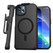 Encased Slimshield Magsafe Case with Belt Clip Holster iPhone 15 Plus - Black Encased Slimshield Magsafe Case with Belt Clip Holster iPhone 15 Plus - Black