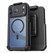 Encased Titan Waterproof Case iPhone 17 Pro with Belt Clip Holster - Black/Clear