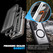 Encased Titan Waterproof Case Samsung Galaxy S26 with Belt Clip Holster - Clear/Black