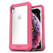 Encased Falcon Case and Tempered Glass Screen Guard iPhone XR - Pink/Clear