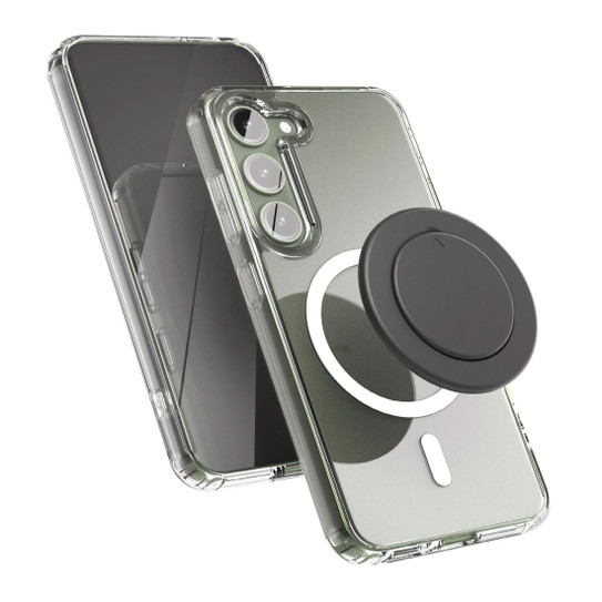 Encased Clear Magsafe Case Samsung Galaxy S23 with MagSafe Grip - Clear