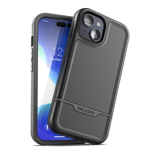 Encased Rebel Case iPhone 15 - Black