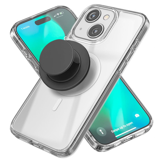 Encased Clear MagSafe Case iPhone 15 Plus with MagSafe Grip - Clear Encased Clear MagSafe Case iPhone 15 Plus with MagSafe Grip - Clear