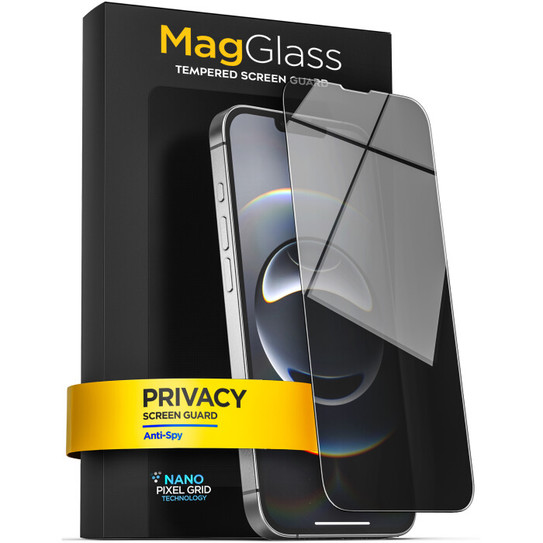 Encased Privacy Screen Protector iPhone 16e - Black