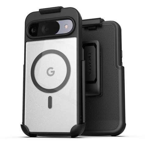 Encased SlimShield Case with Belt Clip Holster Google Pixel 10/10 Pro - Black