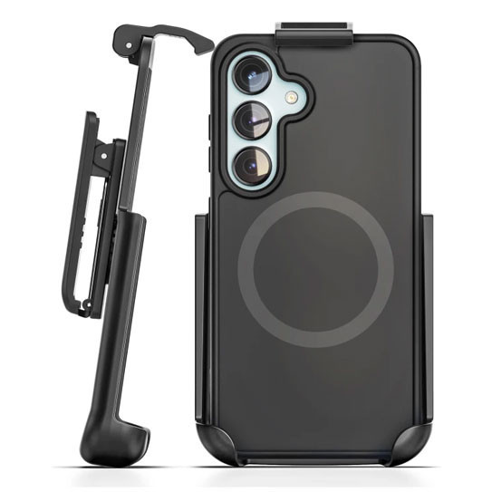 Encased SlimShield Case Samsung Galaxy S26 with Belt Clip Holster - Black