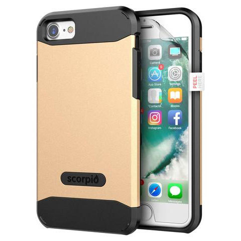 Encased Scorpio R5 Case iPhone 8/7 - Gold