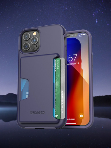 Encased Phantom Ultra Slim Case with Card Holder for iPhone Xs