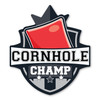 Made In USA Cornhole Champ Magnet (4.88" x 5.45")