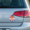 Made In USA Fantasy Football Champ Magnet (4.88" x 5.45")