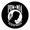 Made In USA POW-MIA Large Seal Sticker (11.5" x 11.5")