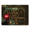 Made In USA Happy Holidays Picture Frame Magnet (7.25" x 7.25")
