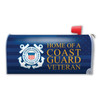 Made In USA Home Of A Coast Guard Veteran Mailbox Cover Magnet (18.38" x 21")