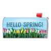 Made In USA Hello Spring! Mailbox Cover Magnet (21" x 18.38")