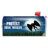 Made In USA Mothman Protect Local Wildlife Mailbox Cover Magnet (21" x 18.38")